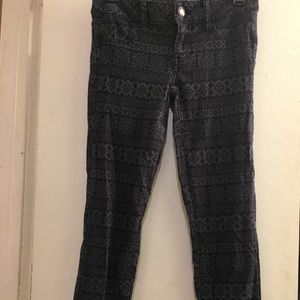 Aztec skinny jeans